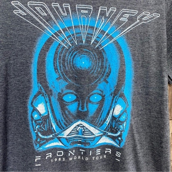 Gilden- Journey 2018 Concert Tee Ring Spun Soft Style- Sz. M - Picture 2 of 6